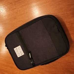 Fulton Bag Co. Lunch bag black with plastic liner. Gently used...
